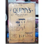 Dr Quinn's Toilet Paper - Retro Metal Sign A4
