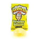 War Heads Extreme Sour Hard Candy - Yellow Lemon