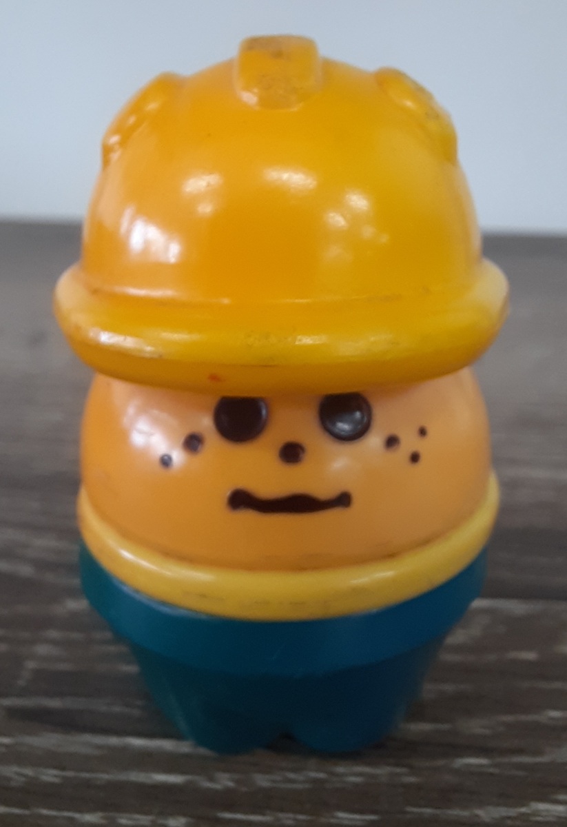 Vintage Little Tikes Toddle Tots Chunky Worker Construction Hat