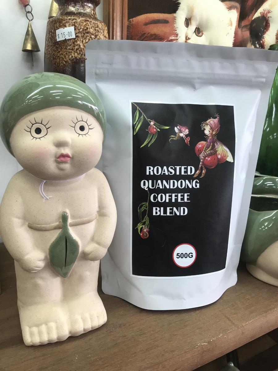 Roasted Quandong Coffee Bean Blend 500g