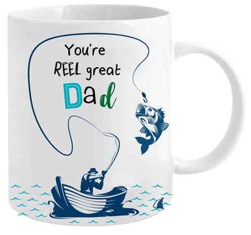You're Reel Great Dad - Fishing Mug