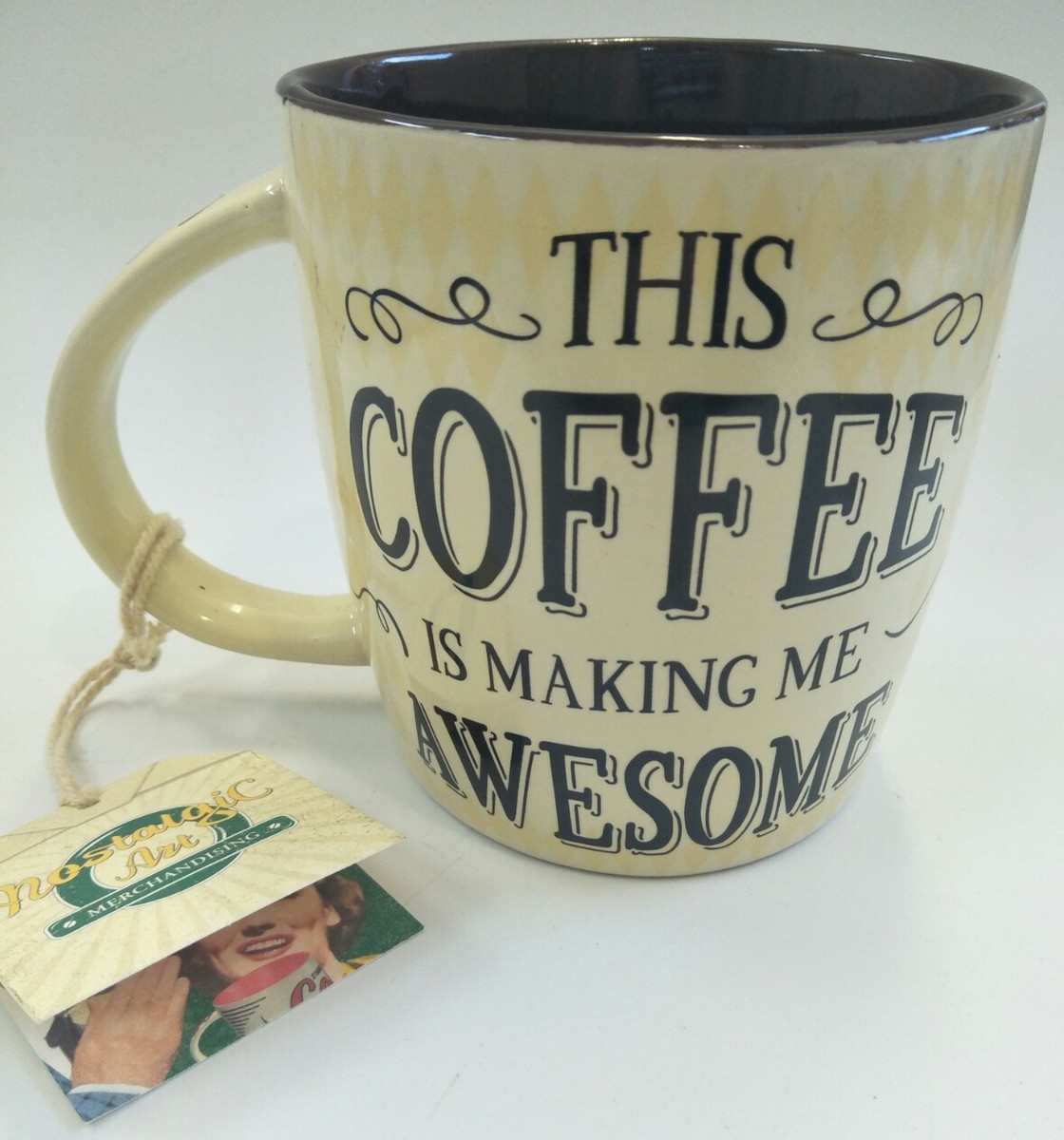 This Coffee Is Making Me Awesome Retro Coffee Cup