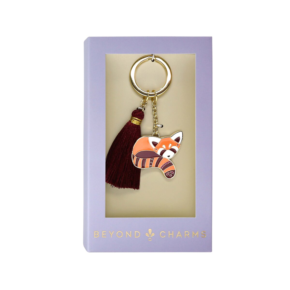red panda keychain