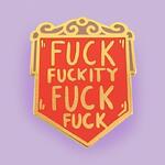  F F'ity F F Lapel Pin - Jubly-Umph Originals