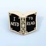 I Need To Read Lapel Pin - Jubly-Umph Originals