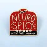  Neuro Spicy Lapel Pin - Jubly-Umph Originals