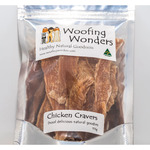 Woofing Wonders - Natural Pet Treat - Chicken Cravers - 115g