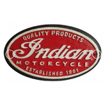 Indian Motorcycle - Cast Iron Sign
