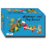 Hammer & Peg Wooden Game - Vintage Style