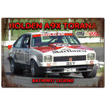 Holden A9X Torana Bathurst Peter Brock - Retro Tin Sign - 20 x 30 cm Landscape