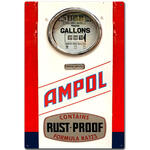 Ampol Vintage Wayne Petrol Bowser - Retro Tin Sign - 20 x 30 cm