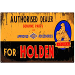 Holden Nasco Authorised Dealer - Retro Tin Sign