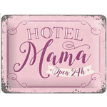 Hotel Mama 24/7 Retro Sign | Tin | Nostalgic Art