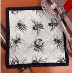 Bee Pot Holder - Sketched Sage