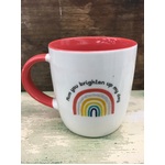 Mum You Brighten My Day - Rainbow Coffee Mug