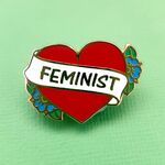 Feminist Lapel Pin - Jubly-Umph Originals