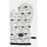 Black Sheep Oven Mitt - Cotton