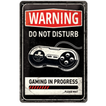 Do Not Disturb - Gaming in Progress - Nostalgic Art