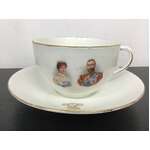 VINTAGE 1911 Coronation Tea Cup & Saucer Royal Doulton 