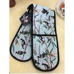 Magpies Double Oven Glove | 100% Cotton | Australian Design