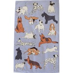 Dog Breeds Tea Towel - 100% Cotton