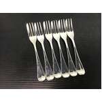 VINTAGE Silver Plated Cake Forks | Lot of 6 | Made in Japan