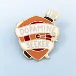 Dopamine Seeker Lapel Pin - Jubly-Umph Originals