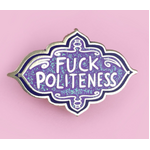 F Politeness Lapel Pin - Jubly-Umph Originals