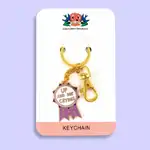 The Up And Not Crying Award Keyring Keychain - Jubly-Umph Originals