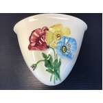 VINTAGE Diana Australia Pottery Wall Pocket Vase | Flower Motif