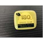 VINTAGE Parade Hotel Darts Club Bunbury 180 Rectangle Enamel Pin