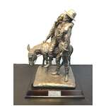 Silent Soldiers | Man With Donkey Figurine | Gibson Collectible