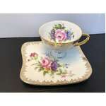 VINTAGE Rembrandt Australia Tea Cup Duo 464 | Floral 
