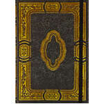 Peter Pauper Press | Small Gilded Onyx Journal | Beautifully Bound | 160 Lined Pages
