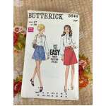 VINTAGE Butterick 5644 Sewing Pattern - Misses' Skirt 68.5 cm Waist 