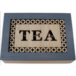 Wooden Tea Box - Compartments