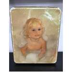 Large Willow Australia Storage Tin - Baby Lid - Rectangular 