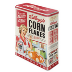 Cereal Storage Tin - Kellogg's Corn Flakes 50's Housewife - 4L - Nostalgic Art