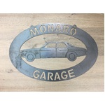 Monaro Garage - 4 Door - Laser Cut Steel Sign - 60 x 40 cm