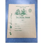 Australian Boy Scouts Wood Badge Book