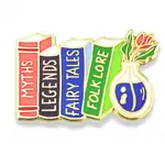 Myths Legends Fairy Tales Folklore Lapel Pin | Jubly-Umph Originals