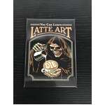 You Can Learn Latte Art - Funny Fridge Magnet - Steven Rhodes Retro Humour 
