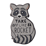 Take Off Like a Rocket Enamel Pin | Erstwilder | 10th Birthday