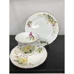 Royal Wessex Tang Shan China Clementine Tea Cup Trio