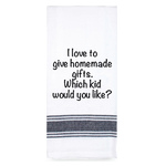 Homemade Gifts - Funny Tea Towel