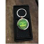 John Deere Farming Tradition Metal Keyring | Retro Keychain