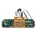 Carry Your Cutlery | Sustainable Cutlery Set | Retro Kitchen Man