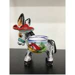 VINTAGE Italian Art Pottery Donkey Figurine 