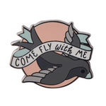 Come Fly With Me Enamel Pin | Erstwilder | 10th Birthday