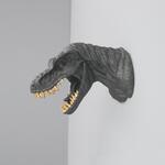T-Rex Wall Mounted Head | Black